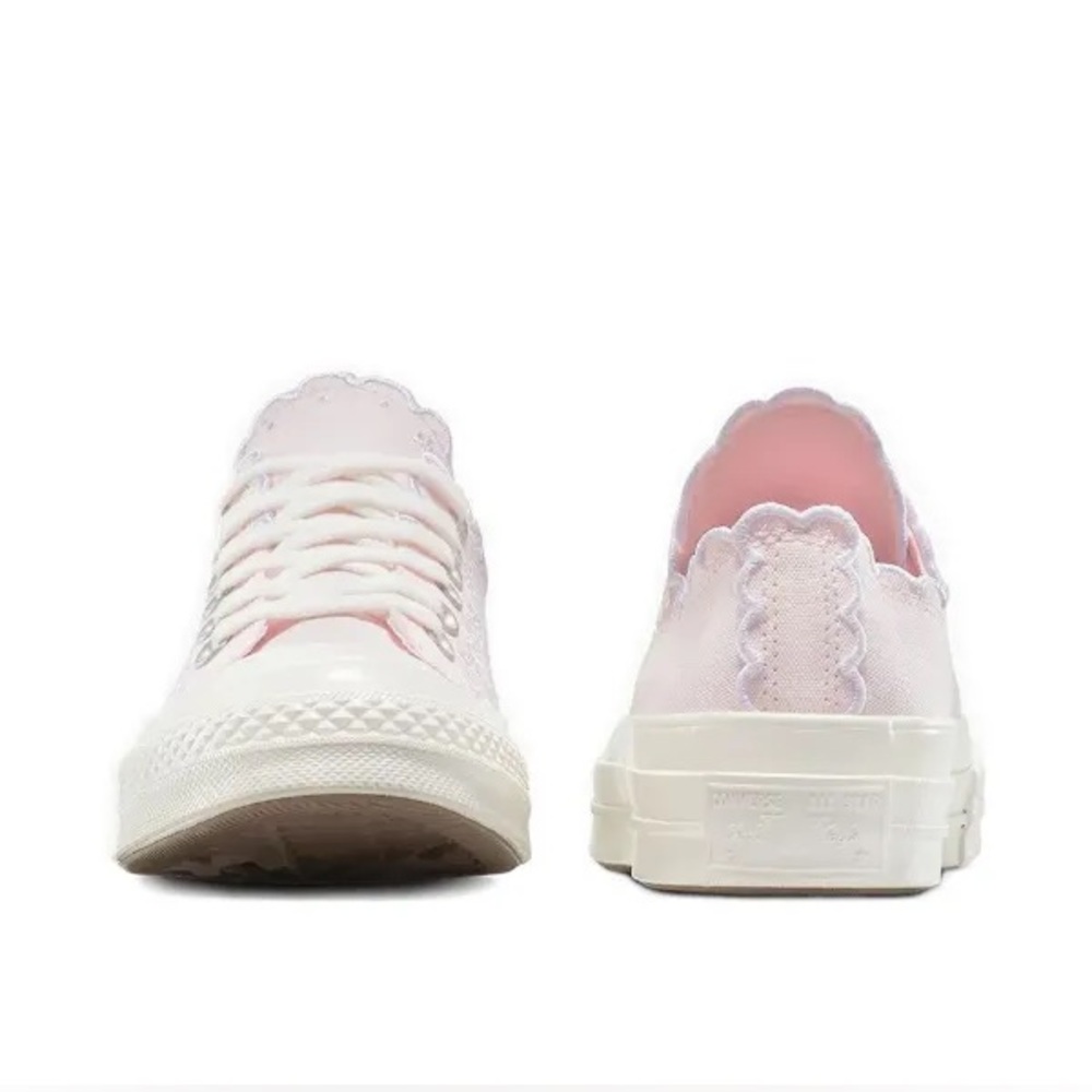 Converse Chuck 70 embroidered scalloped-edge sneakers - Picture 3 of 7